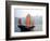 Duk Ling Junk Boat Sails in Victoria Harbor, Hong Kong, China-Russell Gordon-Framed Photographic Print