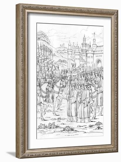 Duke at Ghent-null-Framed Art Print