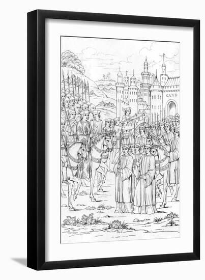 Duke at Ghent-null-Framed Art Print