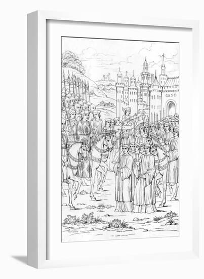 Duke at Ghent-null-Framed Art Print