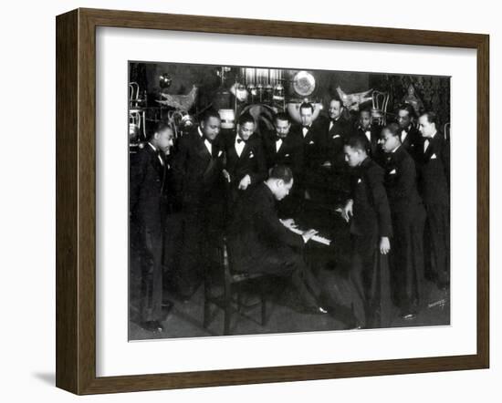 Duke Ellington and Cotton Club Orchestra, 1930-Science Source-Framed Giclee Print