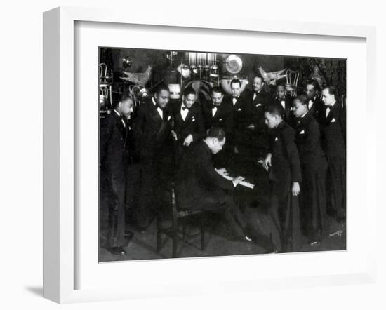 Duke Ellington and Cotton Club Orchestra, 1930-Science Source-Framed Giclee Print