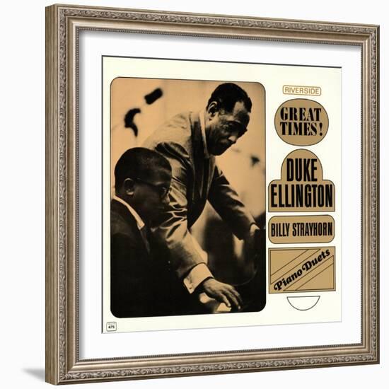 Duke Ellington - Piano Duets: Great Times!--Framed Art Print