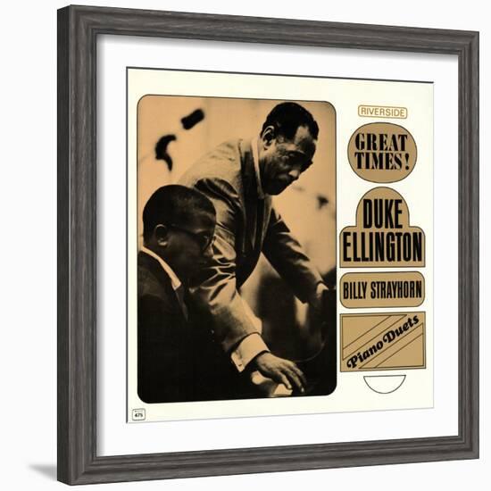 Duke Ellington - Piano Duets: Great Times!--Framed Art Print