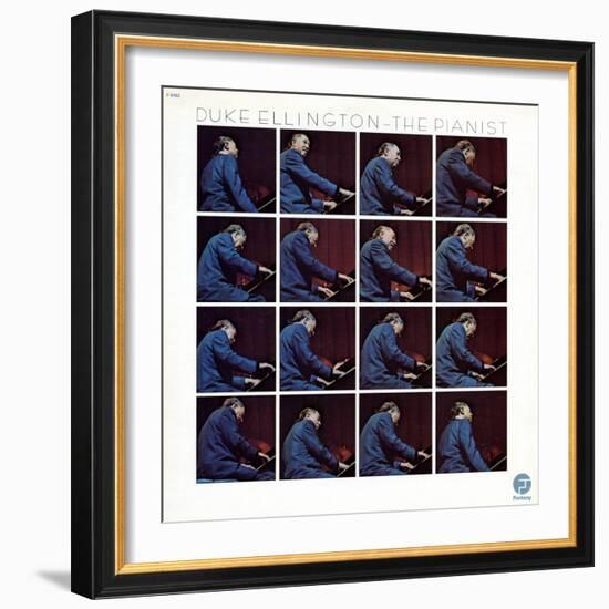 Duke Ellington - The Pianist-null-Framed Art Print