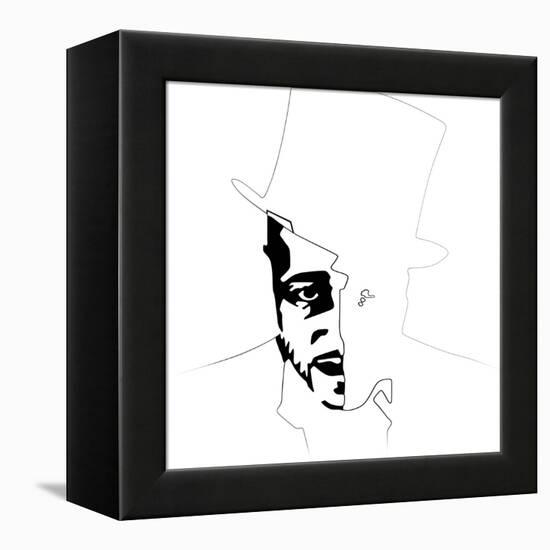 Duke Ellington-Logan Huxley-Framed Stretched Canvas