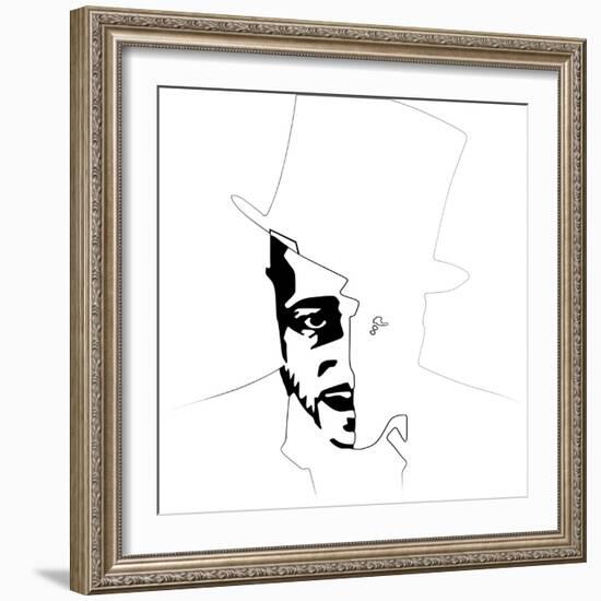 Duke Ellington-Logan Huxley-Framed Art Print