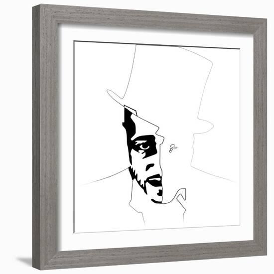 Duke Ellington-Logan Huxley-Framed Art Print