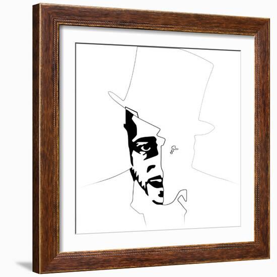 Duke Ellington-Logan Huxley-Framed Art Print