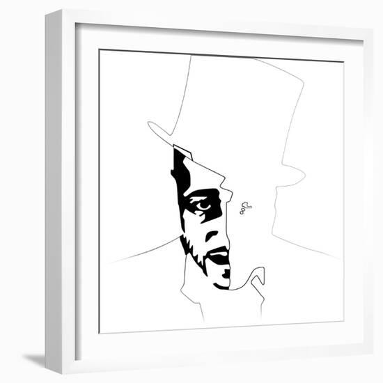 Duke Ellington-Logan Huxley-Framed Art Print