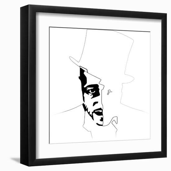 Duke Ellington-Logan Huxley-Framed Art Print