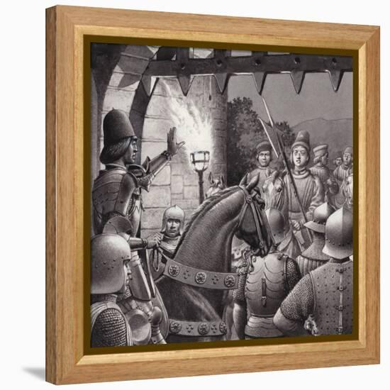 Duke Federigo Locked Out of Urbino-Pat Nicolle-Framed Premier Image Canvas