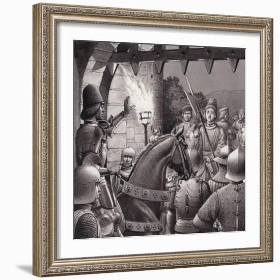 Duke Federigo Locked Out of Urbino-Pat Nicolle-Framed Giclee Print