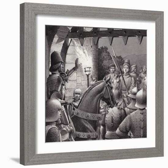 Duke Federigo Locked Out of Urbino-Pat Nicolle-Framed Giclee Print