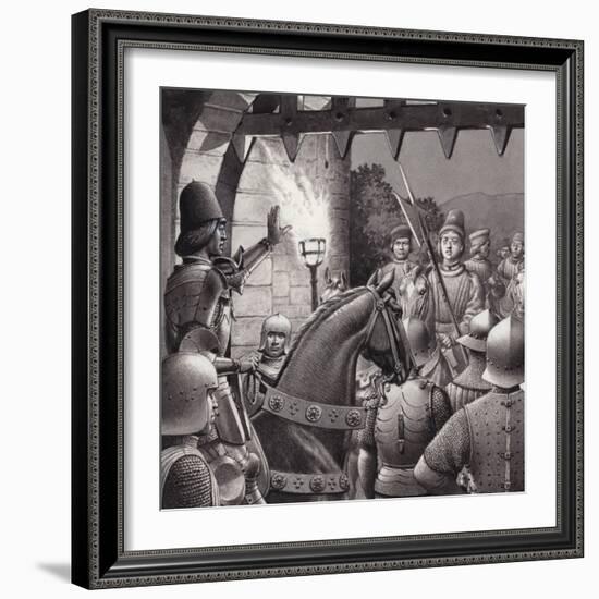 Duke Federigo Locked Out of Urbino-Pat Nicolle-Framed Giclee Print