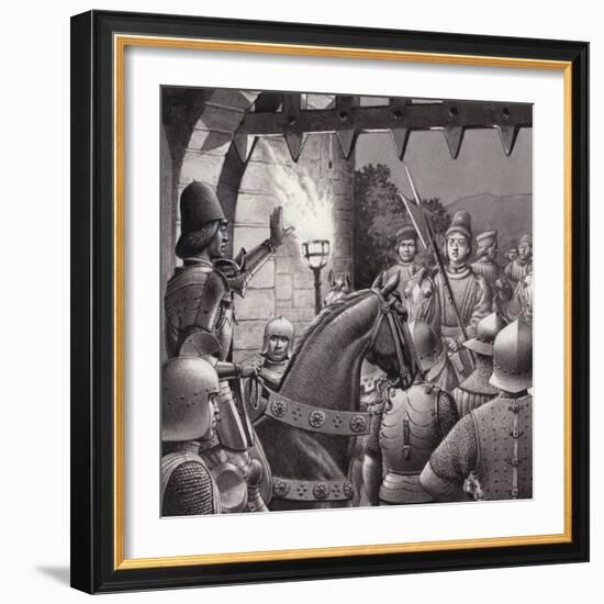 Duke Federigo Locked Out of Urbino-Pat Nicolle-Framed Giclee Print