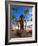 Duke Kahanamoku's Statue on Waikiki Beach-George Oze-Framed Photographic Print