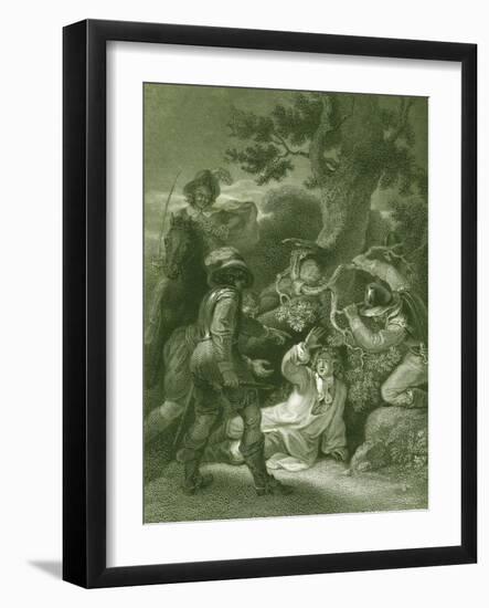 Duke of Monmouth Taken after the Battle of Sedgemoor-Ludwig Deutsch-Framed Giclee Print