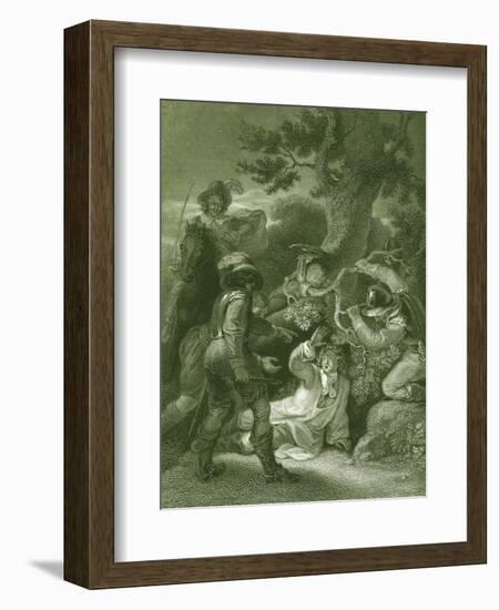 Duke of Monmouth Taken after the Battle of Sedgemoor-Ludwig Deutsch-Framed Giclee Print