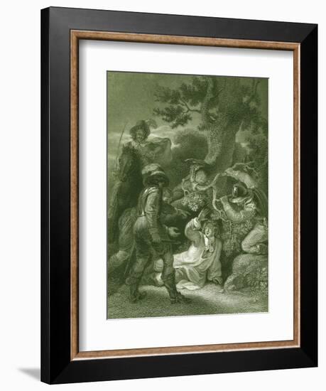 Duke of Monmouth Taken after the Battle of Sedgemoor-Ludwig Deutsch-Framed Giclee Print