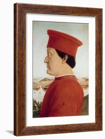 Duke of Urbino-Piero della Francesca-Framed Giclee Print