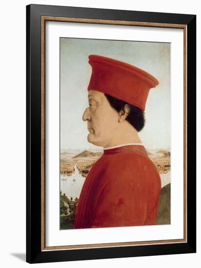 Duke of Urbino-Piero della Francesca-Framed Giclee Print