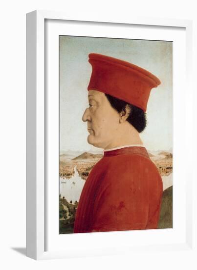 Duke of Urbino-Piero della Francesca-Framed Giclee Print