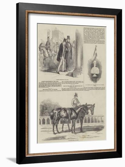 Duke of Wellington-Sir John Gilbert-Framed Giclee Print