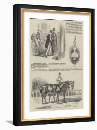 Duke of Wellington-Sir John Gilbert-Framed Giclee Print