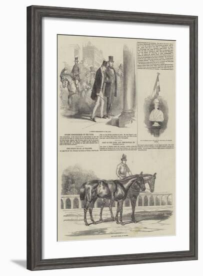 Duke of Wellington-Sir John Gilbert-Framed Giclee Print