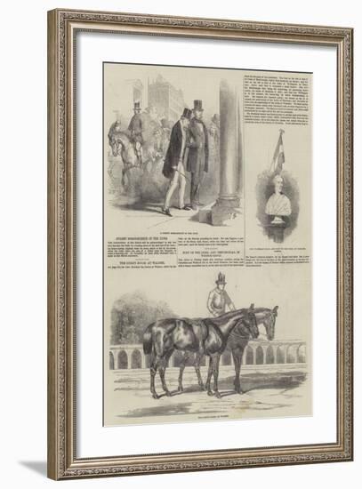 Duke of Wellington-Sir John Gilbert-Framed Giclee Print