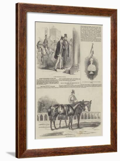 Duke of Wellington-Sir John Gilbert-Framed Giclee Print