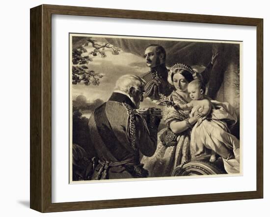 Duke Wellington, Winterha-null-Framed Art Print