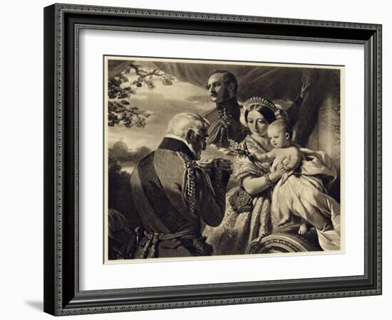 Duke Wellington, Winterha-null-Framed Art Print