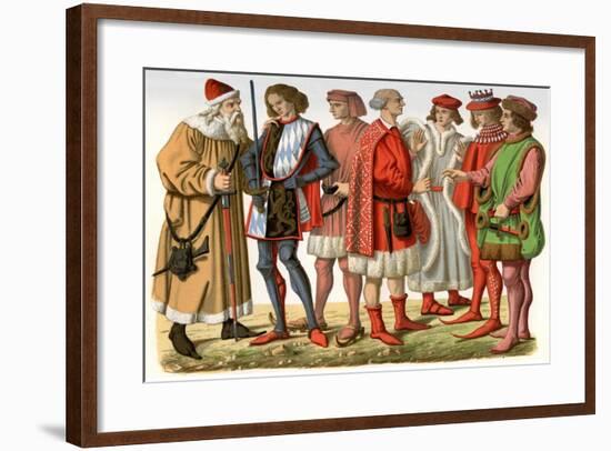 Dukes of Bavaria, Germany, 16th Century-Franz Kellerhoven-Framed Giclee Print