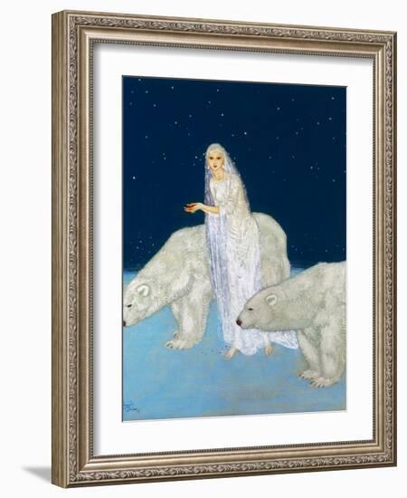 Dulac: The Ice Maiden, 1915-Edmund Dulac-Framed Giclee Print