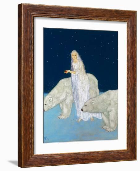 Dulac: The Ice Maiden, 1915-Edmund Dulac-Framed Giclee Print