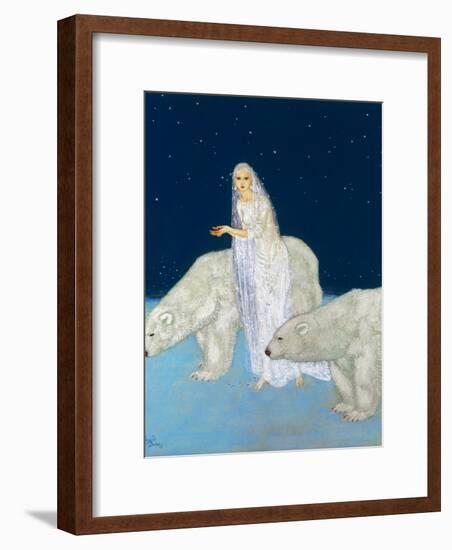 Dulac: The Ice Maiden, 1915-Edmund Dulac-Framed Giclee Print