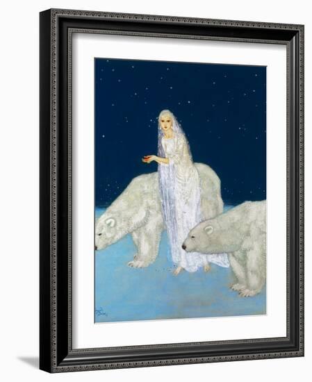 Dulac: The Ice Maiden, 1915-Edmund Dulac-Framed Giclee Print