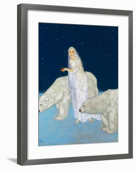 Dulac: The Ice Maiden, 1915-Edmund Dulac-Framed Giclee Print