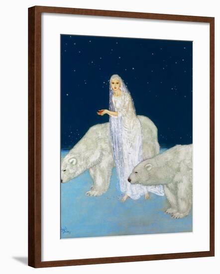 Dulac: The Ice Maiden, 1915-Edmund Dulac-Framed Giclee Print