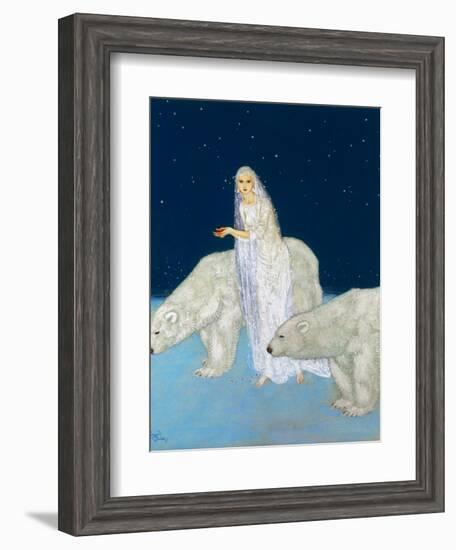 Dulac: The Ice Maiden, 1915-Edmund Dulac-Framed Giclee Print