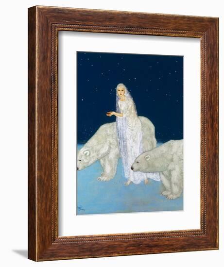 Dulac: The Ice Maiden, 1915-Edmund Dulac-Framed Giclee Print