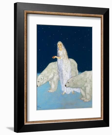 Dulac: The Ice Maiden, 1915-Edmund Dulac-Framed Giclee Print