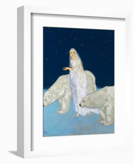 Dulac: The Ice Maiden, 1915-Edmund Dulac-Framed Giclee Print