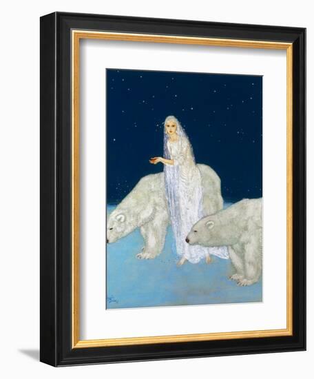 Dulac: The Ice Maiden, 1915-Edmund Dulac-Framed Giclee Print