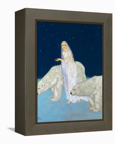 Dulac: The Ice Maiden, 1915-Edmund Dulac-Framed Premier Image Canvas