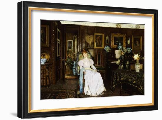 Dulce Domum (Sweet Home), 1885-John Atkinson Grimshaw-Framed Giclee Print