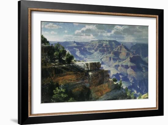 Dulcet Hues of April-Curt Walters-Framed Art Print