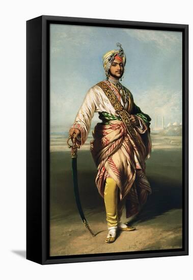 Duleep Singh, Maharajah of Lahore (1838-93), 1854 Lithographed by R.J. Lane-Franz Xaver Winterhalter-Framed Premier Image Canvas